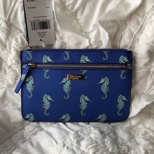 Kate Spade Tinie Liberty Street Ponies Clutch New